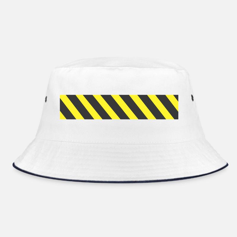 Caution tape Bucket Hat