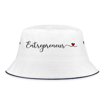 entrepreneur - Bob - blanc/marine - Devant