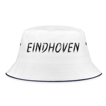 Eindhoven Netherlands - Brush Stroke City Black - Bob - blanc/marine - Devant