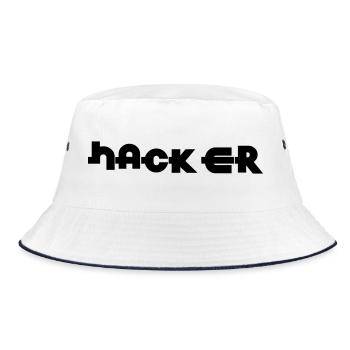 Hacker - Bob - blanc/marine - Devant