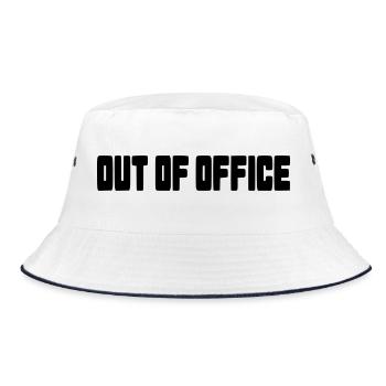 Absent du bureau, en dehors des heures de travail, bureau, gratuit # - Bob - blanc/marine - Devant