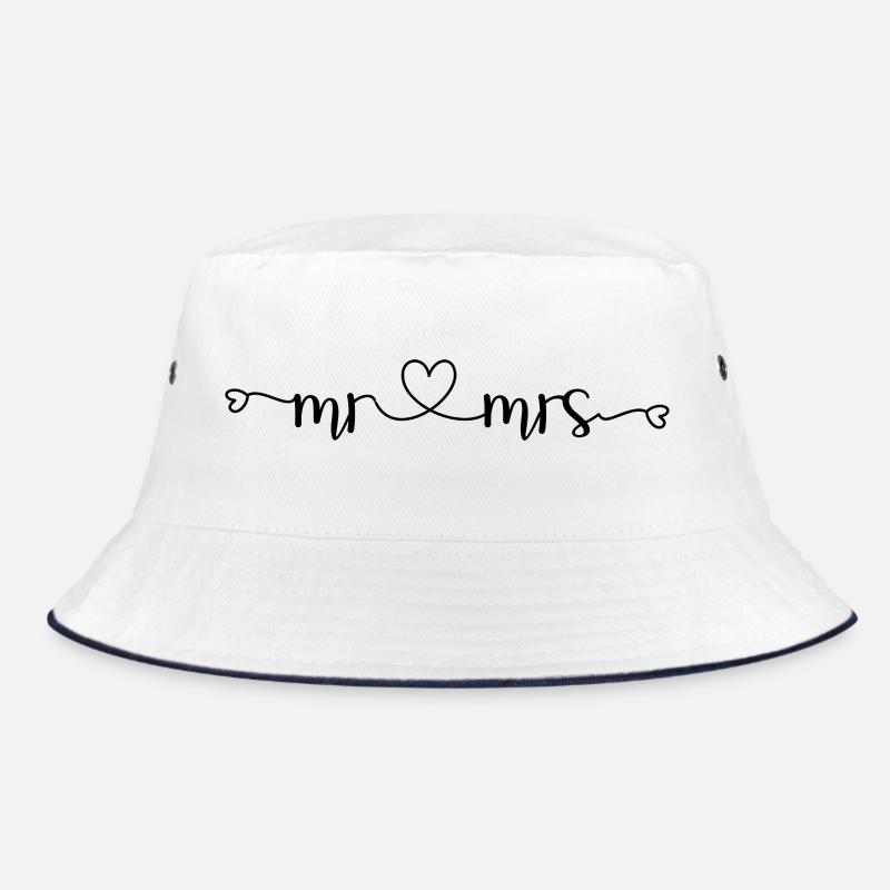 Mr & Mrs Heart Design pour mariage Bob