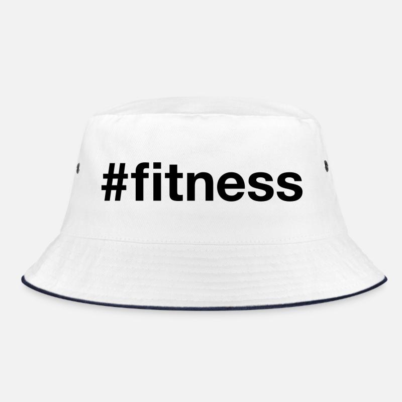 FITNESS Hashtag - Bob - blanc/marine