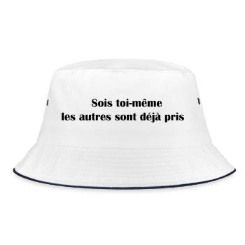 Sois Toi - Bob - blanc/marine - Devant