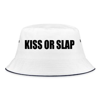 Kiss or slap - Bob - blanc/marine - Devant