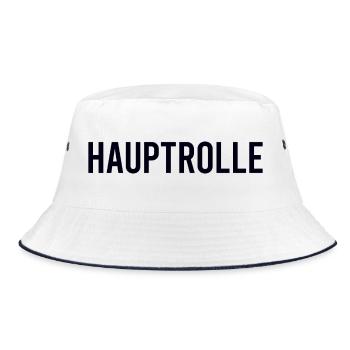 STARRING ROLE Main Role - Bucket Hat - white/navy - Front