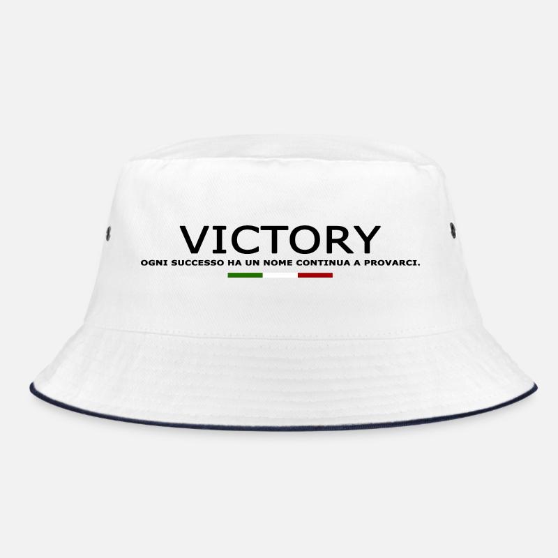 Ogni successo ha un nome Continua a provarci V1 Bucket Hat
