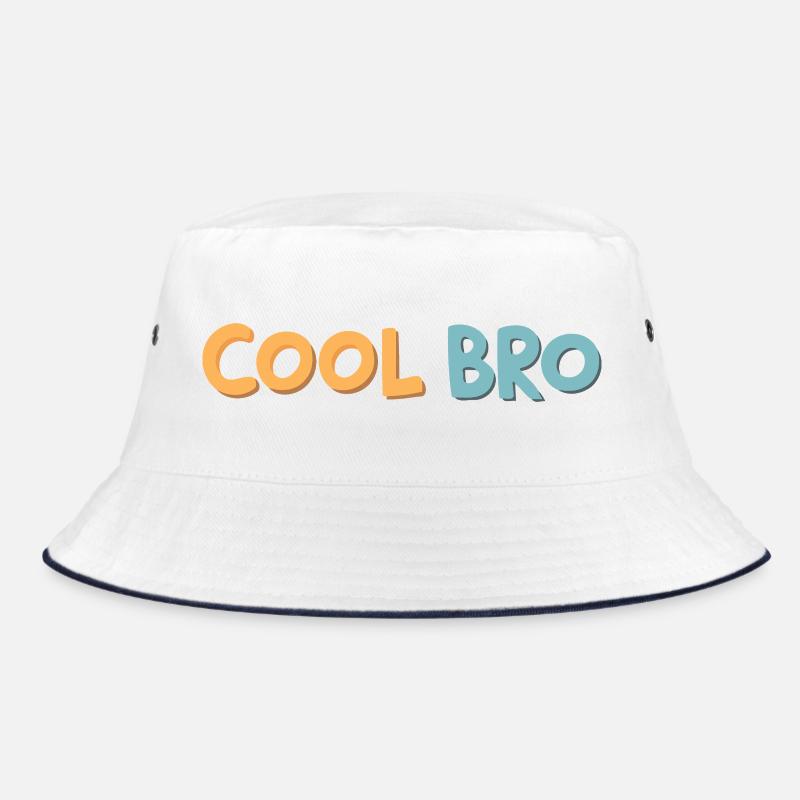 Brother Cool Retro-Pop-Tippfehler Bucket Hat