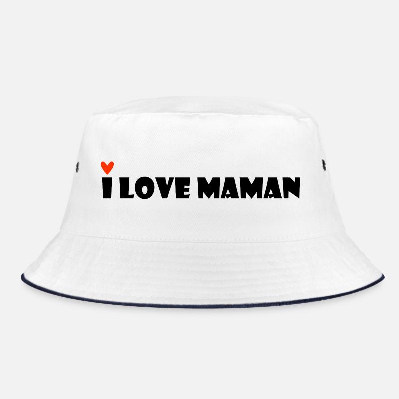 ICH LIEBE MAMA. MAMA LIEBTE ES. MAMA. MUTTERTAG. Bucket Hat