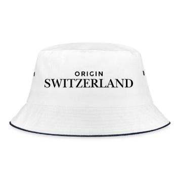 Origin Switzerland - Bucket Hat - white/navy - Front