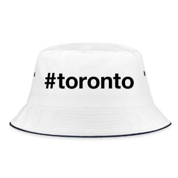 TORONTO Canada Kanada Hashtag - Bob - blanc/marine - Devant