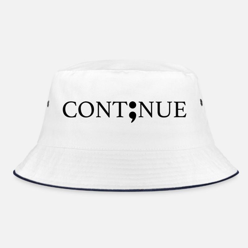 Continue Semicolon Bucket Hat