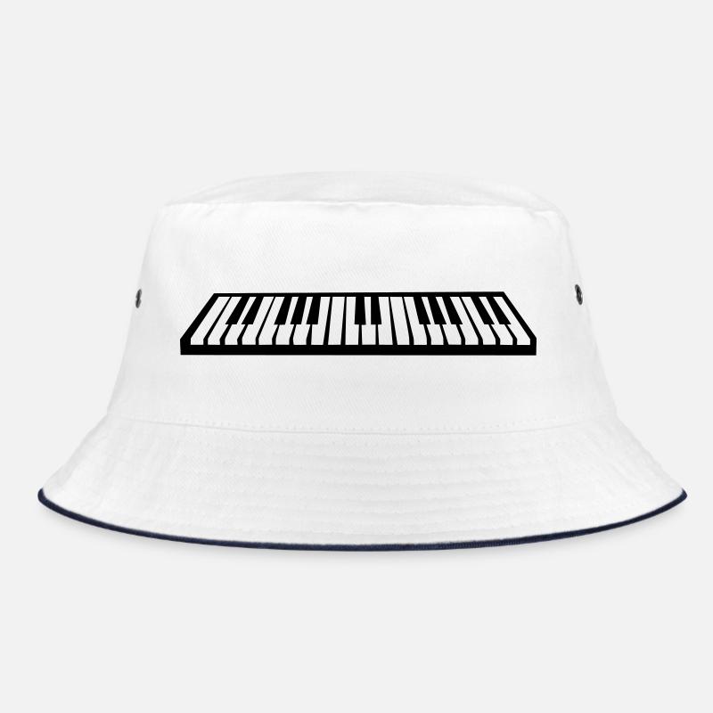 Klavier oder Keyboard Bucket Hat