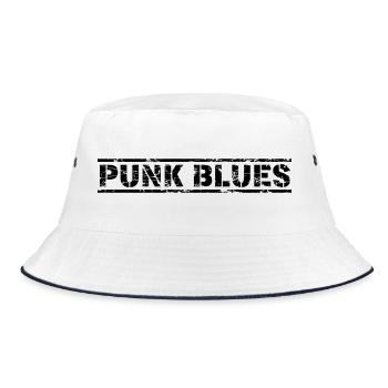 Punk Blues - Bob - blanc/marine - Devant