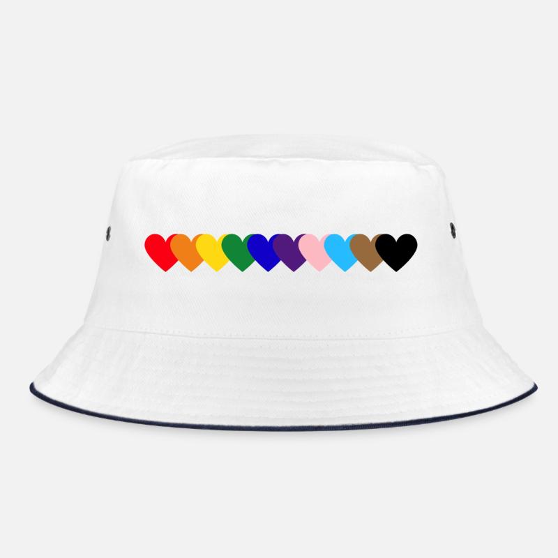 Fierté rainbow hearts Bob
