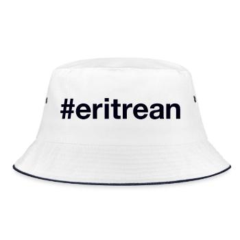 Hashtag ÉRYTHRÉEN - Bob - blanc/marine - Devant