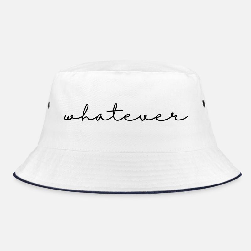 Whatever – saying, simple, cool and self-confident Bucket Hat