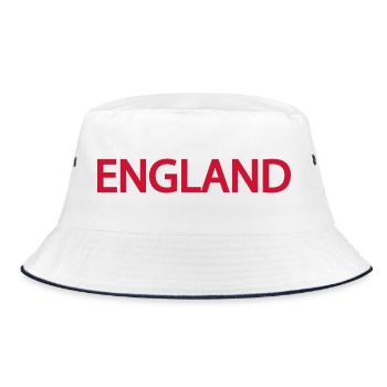 Conception du drapeau de l’Angleterre pour les vêtements - Bob - blanc/marine - Devant