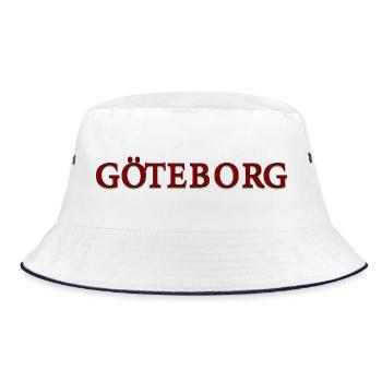 Göteborg Rouge-bleu - Bob - blanc/marine - Devant