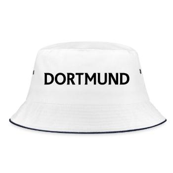Dortmund - Bucket Hat - white/navy - Front