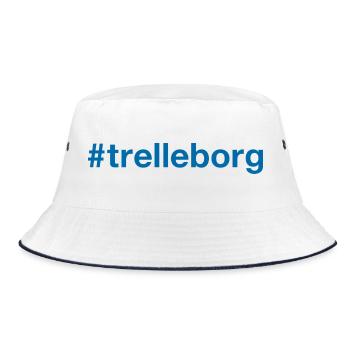 Trelleborg Sverige Sweden Schweden - Bucket Hat - white/navy - Front