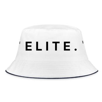 Style Elite Motivation - Bucket Hat - white/navy - Front