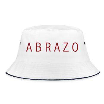 ABRAZO Tango Tanz - Bucket Hat - Weiß/Navy - Vorne