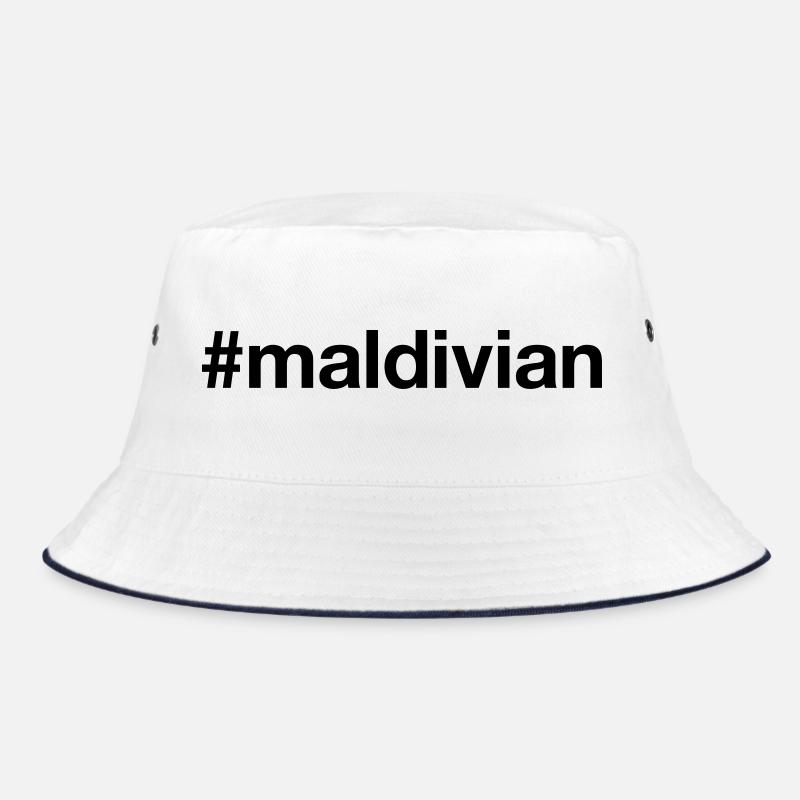 MALEDIVEN Hashtag Maledivian Bucket Hat