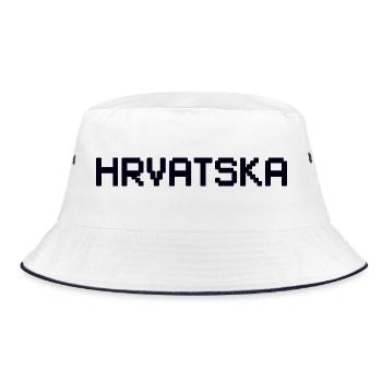 HRVATSKA Croatie Couronne - Bob - blanc/marine - Devant