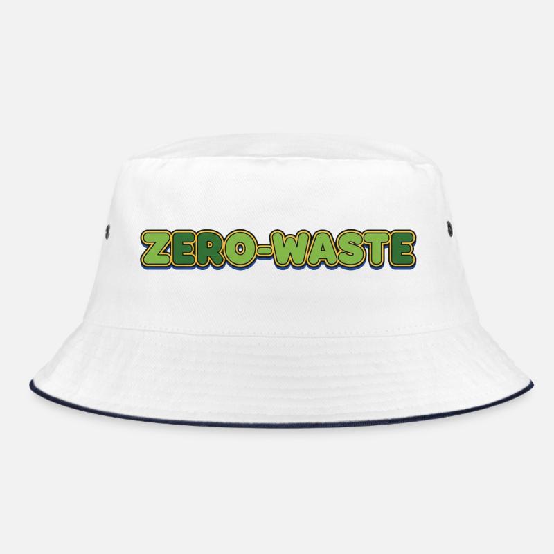 Zéro déchet rétro vert jaune design Bob
