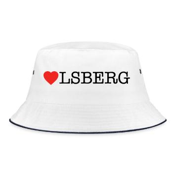 Olsberg - Bucket Hat - Weiß/Navy - Vorne