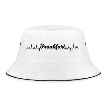 Die Frankfurter Fans - Bucket Hat - Weiß/Navy - Vorne
