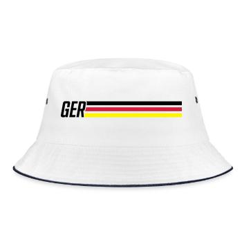 germany team deutschland - Bob - blanc/marine - Devant