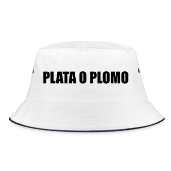 PLATA O PLOMO - Bob - blanc/marine - Devant