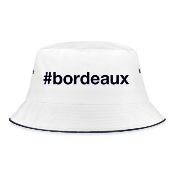 BORDEAUX Hashtag - Bob - blanc/marine - Devant