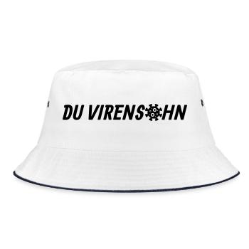Fils d’un virus - Bob - blanc/marine - Devant