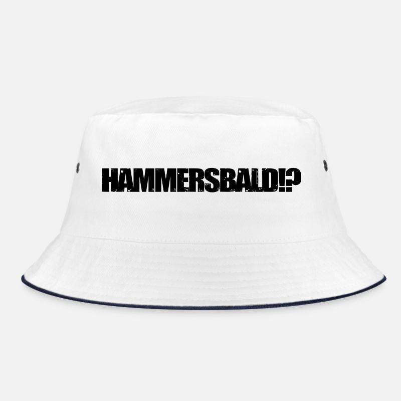 HAMMERSBALD?! BLACK Bucket Hat