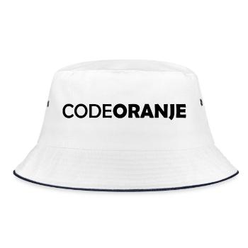 Code Oranje - Nederland - Netherlands Niederlande - Bucket Hat - white/navy - Front