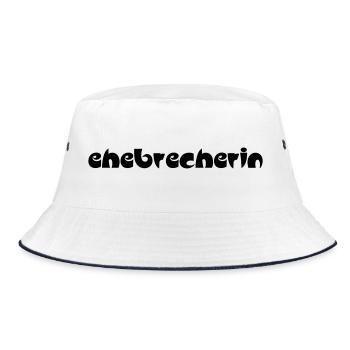 Ehebrecherin | Ehebrecher | fremd gehen | betrügen - Bob - blanc/marine - Devant