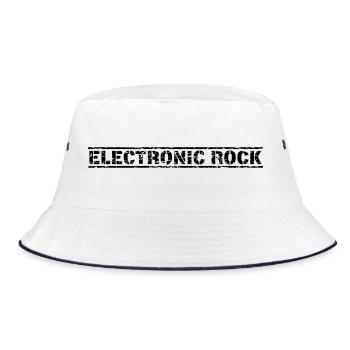 Rock électronique - Bob - blanc/marine - Devant