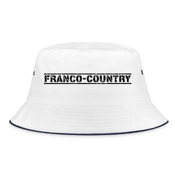 Franco Pays - Bob - blanc/marine - Devant