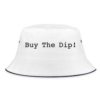 Buy The Dip! - Bucket Hat - white/navy - Front