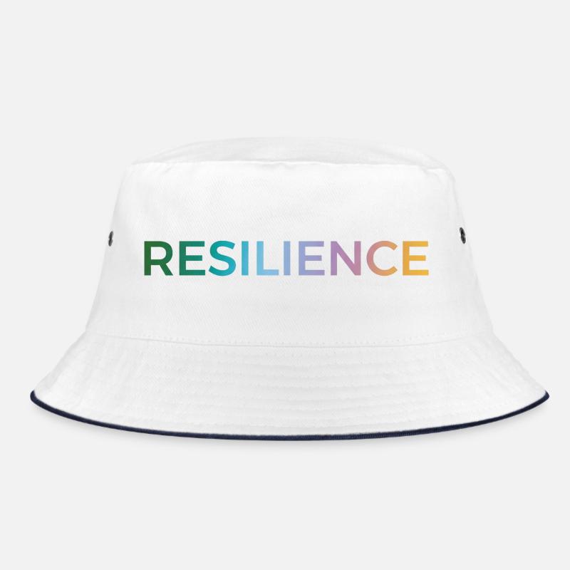Resilienz Gradient Typo Bucket Hat