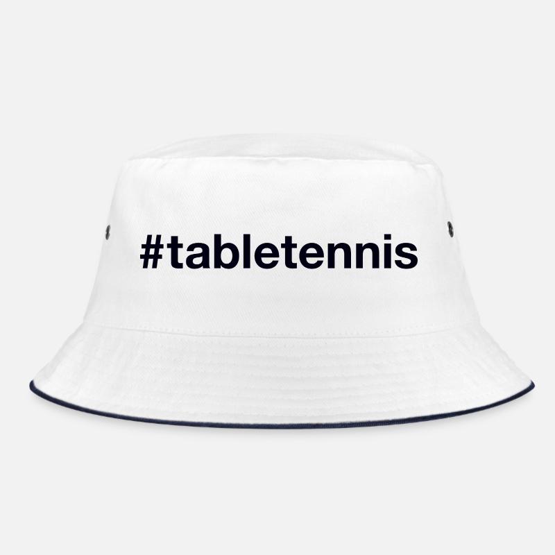 Table Tennis Tischtennis Hashtag Bucket Hat
