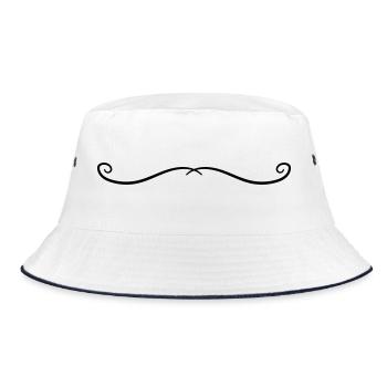 Gamme d’ornements - Bob - blanc/marine - Devant