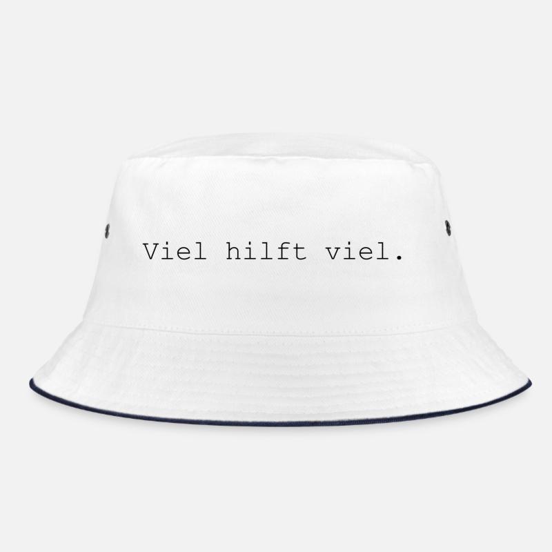 viel hilft viel Bucket Hat