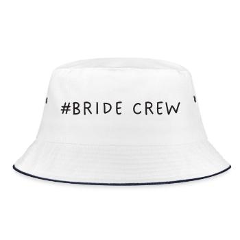 Bride Crew Hen Party Bride - Bob - blanc/marine - Devant