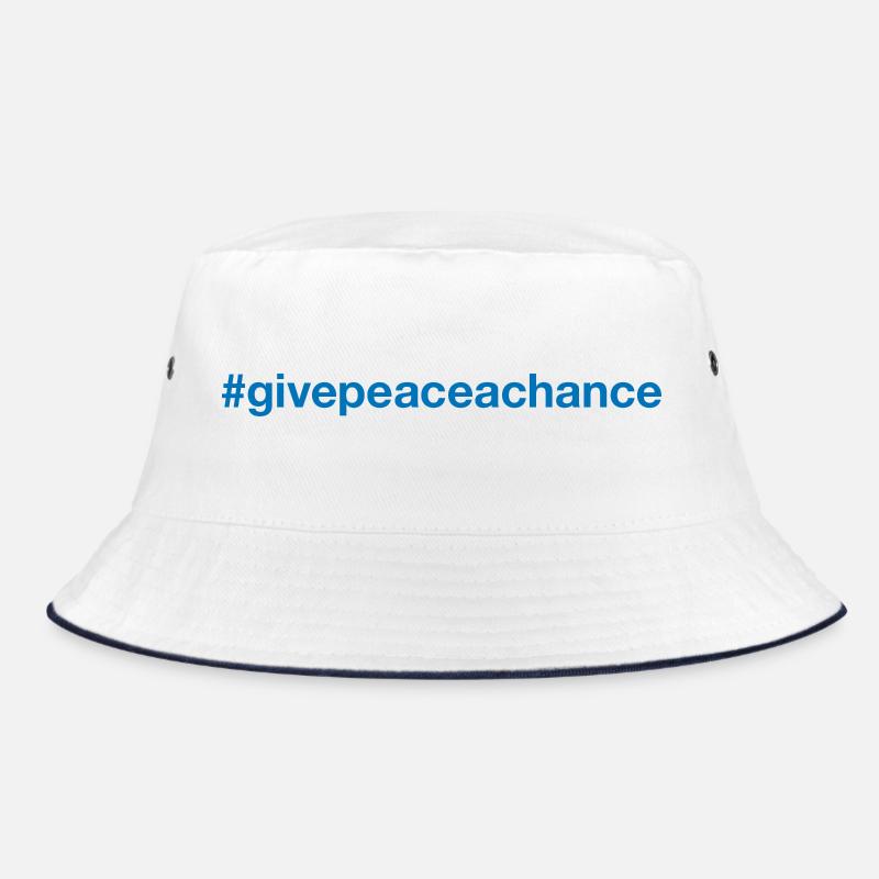 PEACE Hashtag Bucket Hat