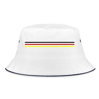 Drapeau de la ligne d’Allemagne - Bob - blanc/marine - Devant