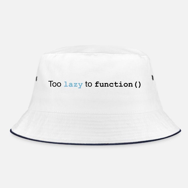 Too lazy to function Bucket Hat